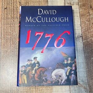 David McCullough's 1776 Hardcover Book History Nonfiction American Revolution